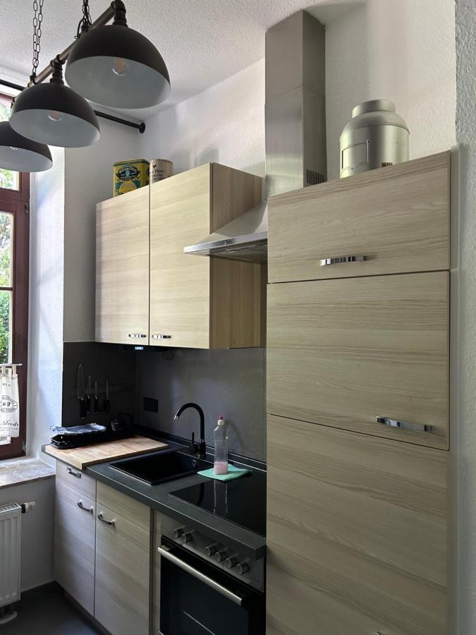 Ruhige Wohnung Im Fabrikstil In 켐니츠 외부 사진