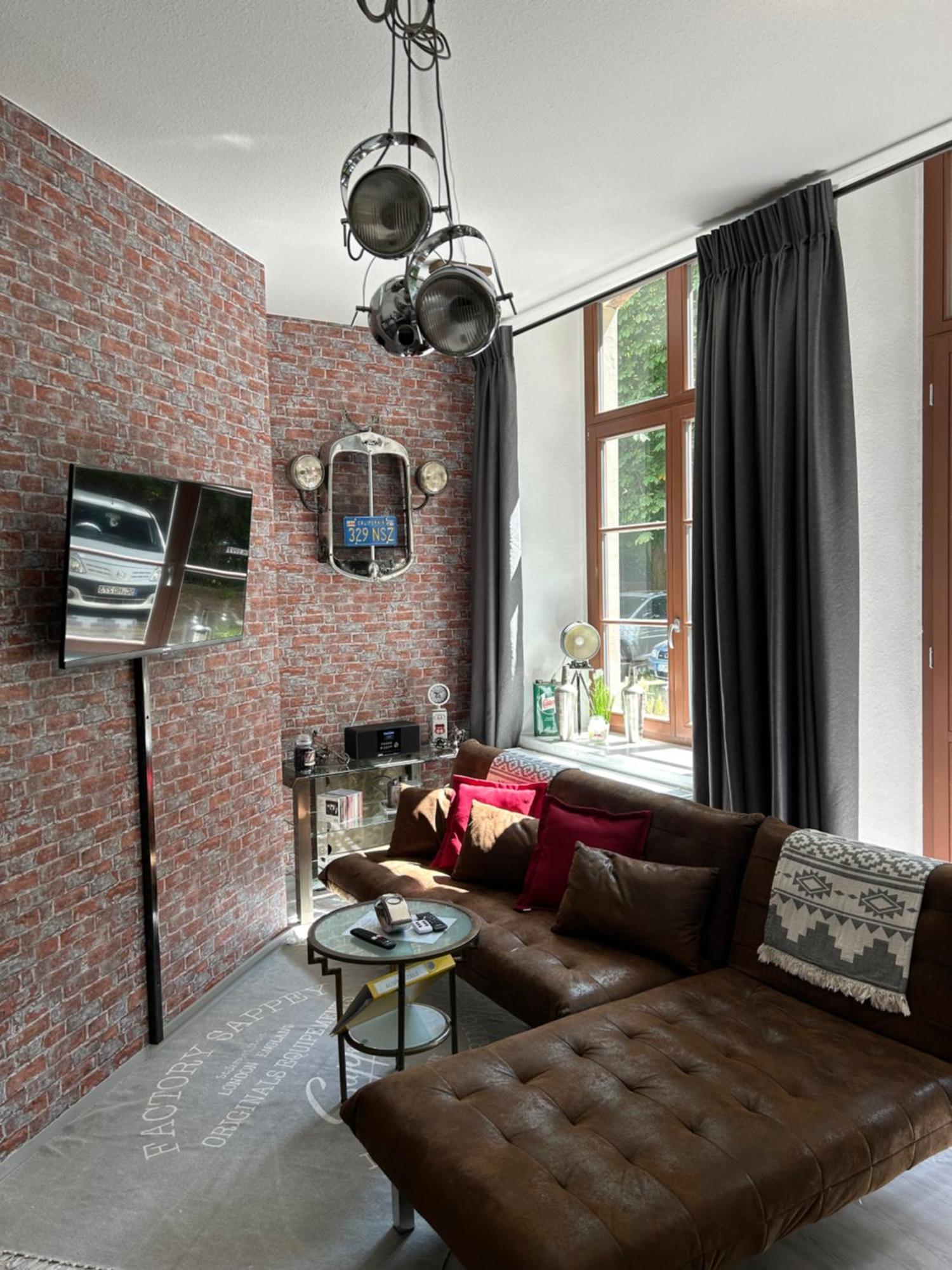Ruhige Wohnung Im Fabrikstil In 켐니츠 외부 사진